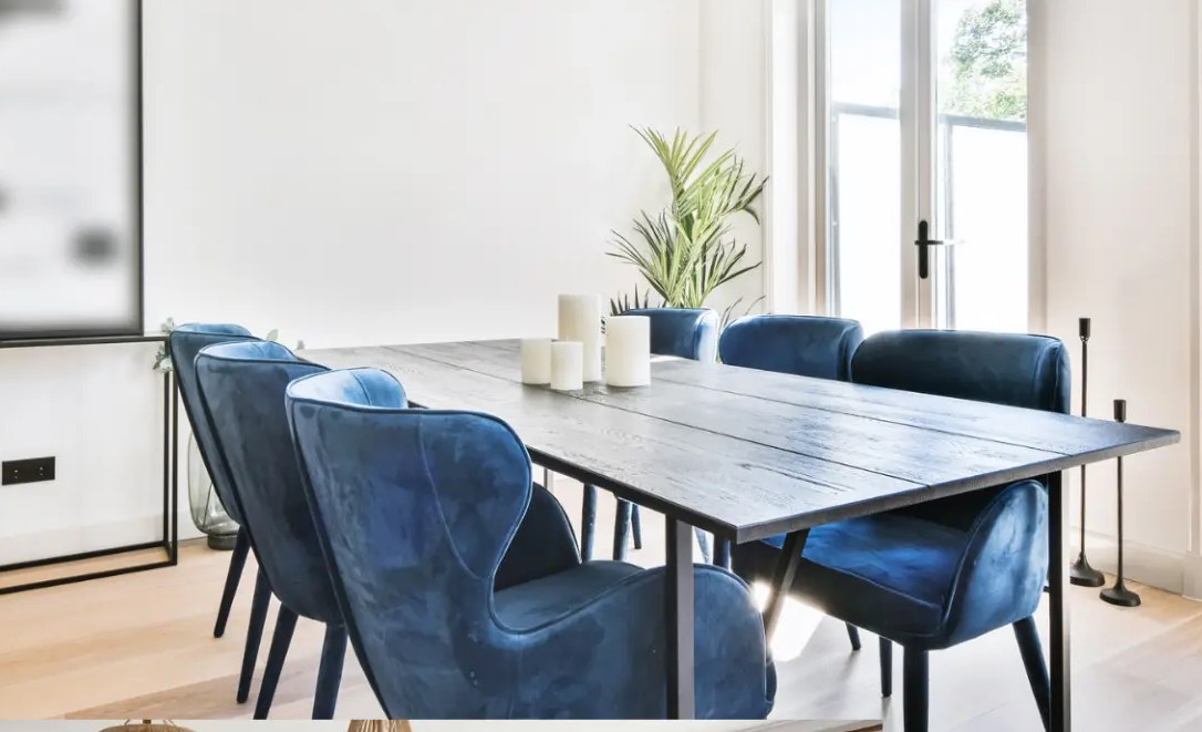 Dining area where residents share meals